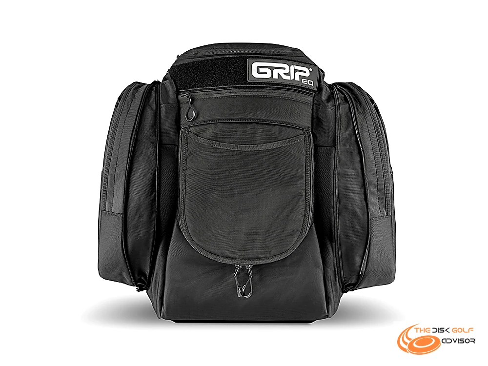 GRIPeq AX6 High Capacity Professional Tournament Disc Golf Backpack Best Disc Golf Bags