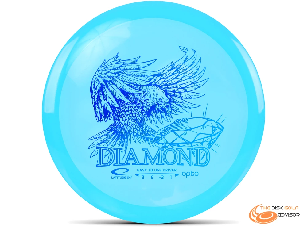 Latitude 64 Diamond Opto Fairway Driver Best Disc Golf Discs for Beginners